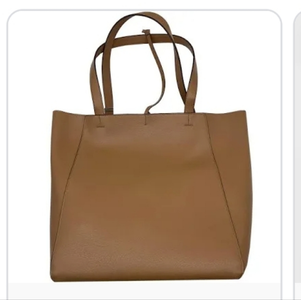 A New Day Women's Small Reversible Tote Handbag  - Brown/Gold